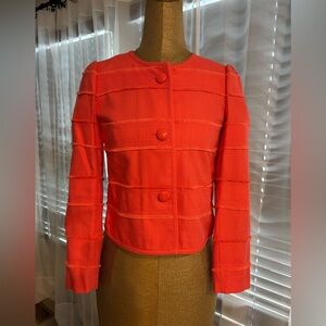J. Crew Collarless Blazer NWT size 2